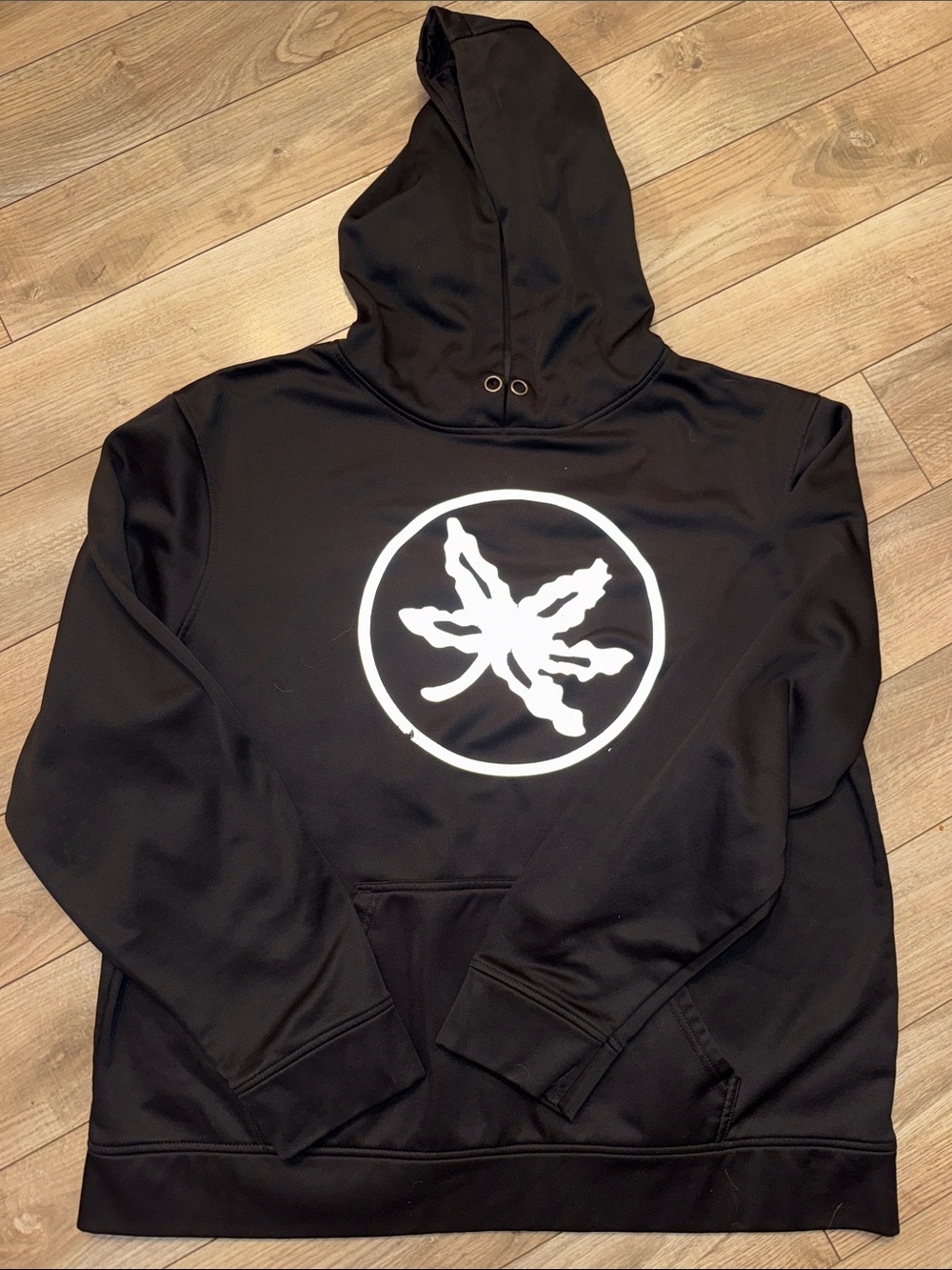 Black Buckeye Leaf Hoodie